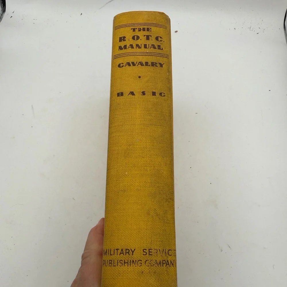 US WWII R.O.T.C. Infantry Manual VTG 1940 Military Service Pub. Co 11th Edition